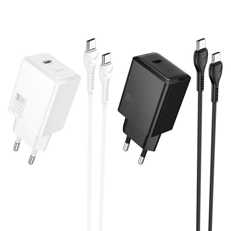 N70 30W USB-C Fast Charger with Cable PD Wall Adapter Kit