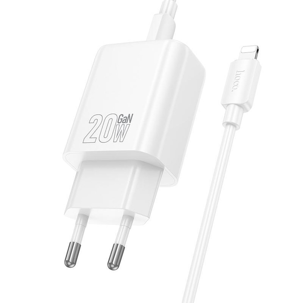 N60 20W Fast Charger Set USB C To Lightning Cable EU Plug Compact Power Adapter 1