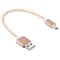 20cm Braided Micro USB V8 Fast Charging & Data Cable 2A Metal Head