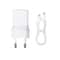 PD30W USB-C Fast Charger with 1m Type-C Cable Compact Fast Charging Adapter