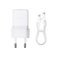 PD30W USB-C Fast Charger with 1m Type-C Cable Compact Fast Charging Adapter