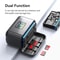 AMagisn Fast Charging Case for Insta360 X5 Dual Battery Charger with LCD Screen and USB C Cable