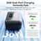 AMagisn Fast Charging Case for Insta360 X5 Dual Battery Charger with LCD Screen and USB C Cable