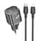 BN17 PD20W Fast Charger with USB-C to Lightning Cable Dual Port Charging Kit