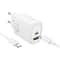 N63 PD30W QC3.0 USB-C Fast Charger Set with 60W Type-C Cable