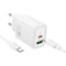 N63 PD30W QC3.0 USB-C Fast Charger Set with 60W Type-C Cable