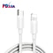Dual Port PD 20W & QC 25W USB-C Car Charger with USB-C to 8 Pin Fast Charging Cable