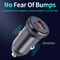 Dual Port PD 20W & QC 25W USB-C Car Charger with USB-C to 8 Pin Fast Charging Cable