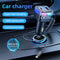 30W PD Car Charger with Spring Type-C Cable USB Fast Charging Adapter