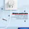 A1508C 30W USB-C PD Fast Charger with 1m Type-C Cable (White)