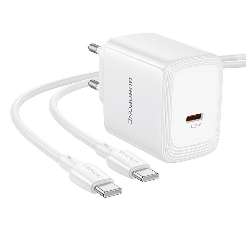BN33 40W Fast USB-C Charger with Cable Compact PD Power Adapter