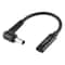 USB-C Female to 5.0x1.0mm DC Adapter Cable Compact Power Connector for Laptops Routers