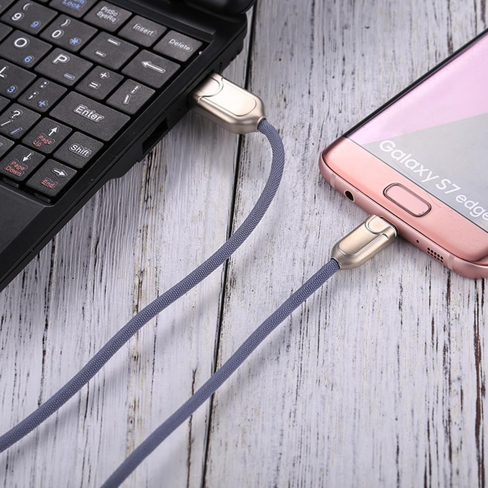 Fast Charge 2A Micro USB Charging Cable 1m Durable USB 2.0 Data Sync Cable
