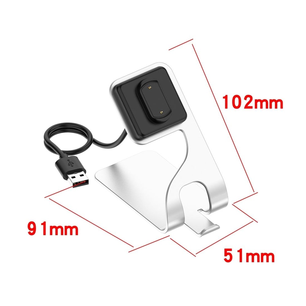 Amazfit T-Rex Ultra Rotatable Metal Charging Dock Stand USB-C Fast Charger Bracket