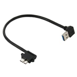 90 degree usb 3.0 to micro usb 3.0 angled short data cable 26cm for galaxy note 3 n9000 fast sync