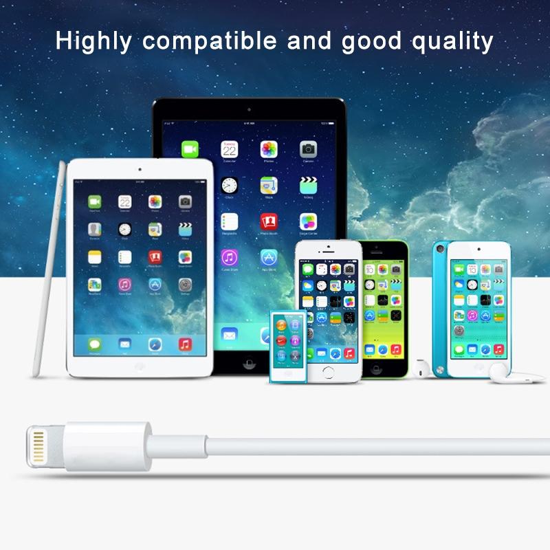 USB to Lightning Cable 3m iPhone Charging & Data Sync Cable White