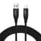1.2m Nylon Braided USB-C Fast Charging Data Sync Cable 110 Copper Wires