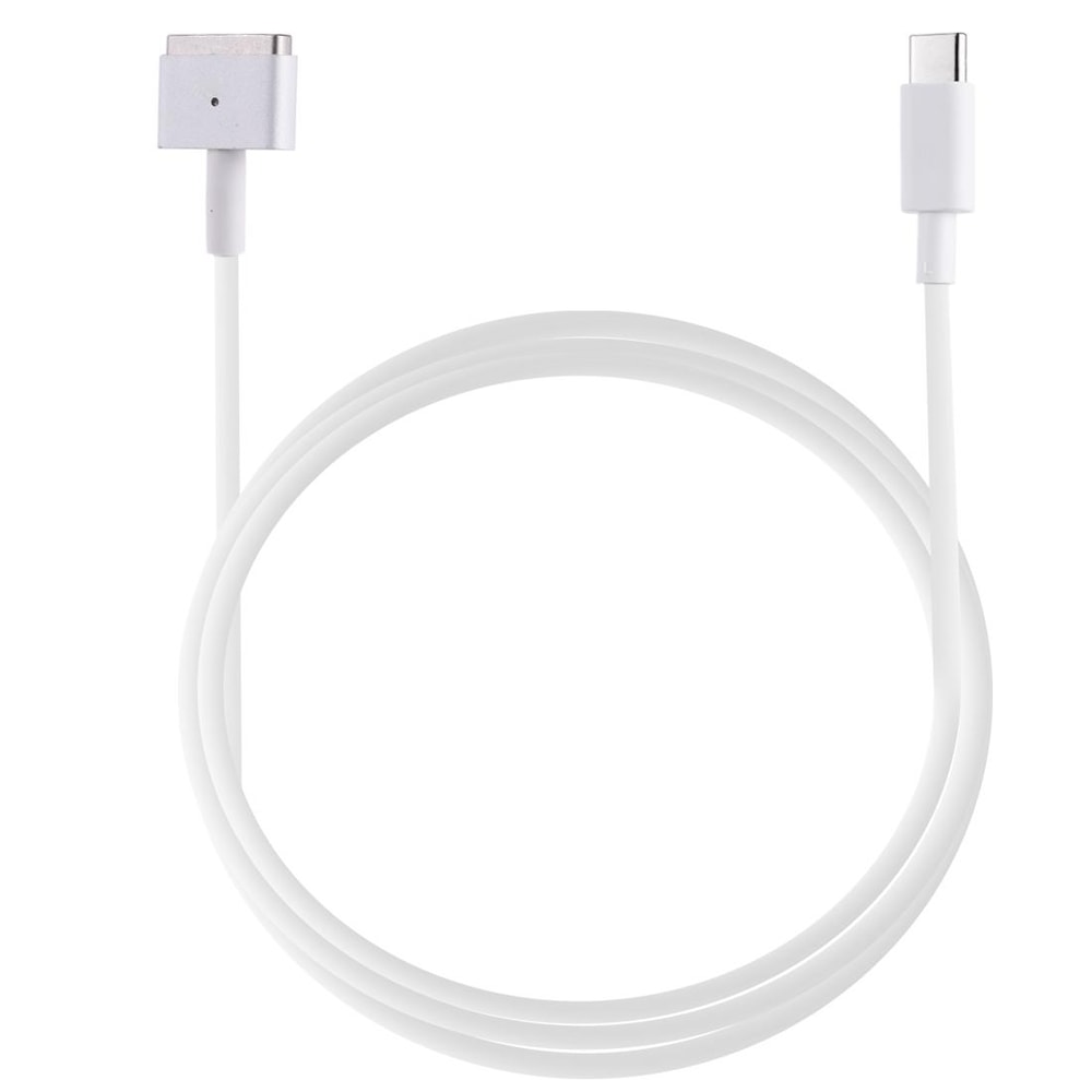 1.7m 5 Pin to USB-C MacBook Charging Cable PD Fast Charge (White)