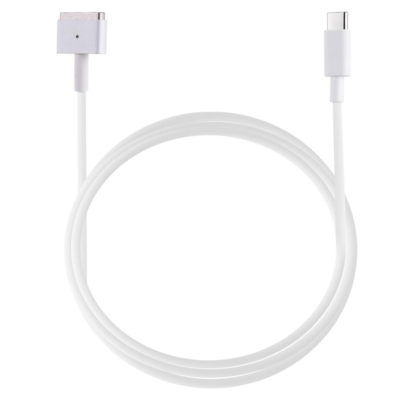 1.7m 5 Pin to USB-C MacBook Charging Cable PD Fast Charge (White)