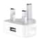 Compact 5V 1A USB Wall Charger White Safe Travel Power Adapter 0
