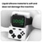 Dark Gray Silicone Apple Watch Charging Stand Dock with Cable Management Base