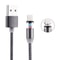 360 Degree Rotating Magnetic Lightning Charging Cable LED Indicator 1m Braided 8 Pin USB Cable