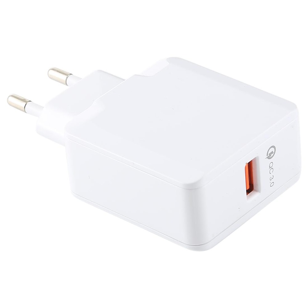 LZ-041 Portable Smart Quick Charge 3.0 Fast Wall Charger White
