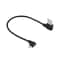24cm Right Angle Micro USB Elbow Charging Cable for Fast Convenient Charging