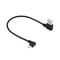 24cm Right Angle Micro USB Elbow Charging Cable for Fast Convenient Charging