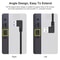 USB-C to USB 3.0 90 Degree Left Angle Cable 1m Fast Charge Data Sync Adapter