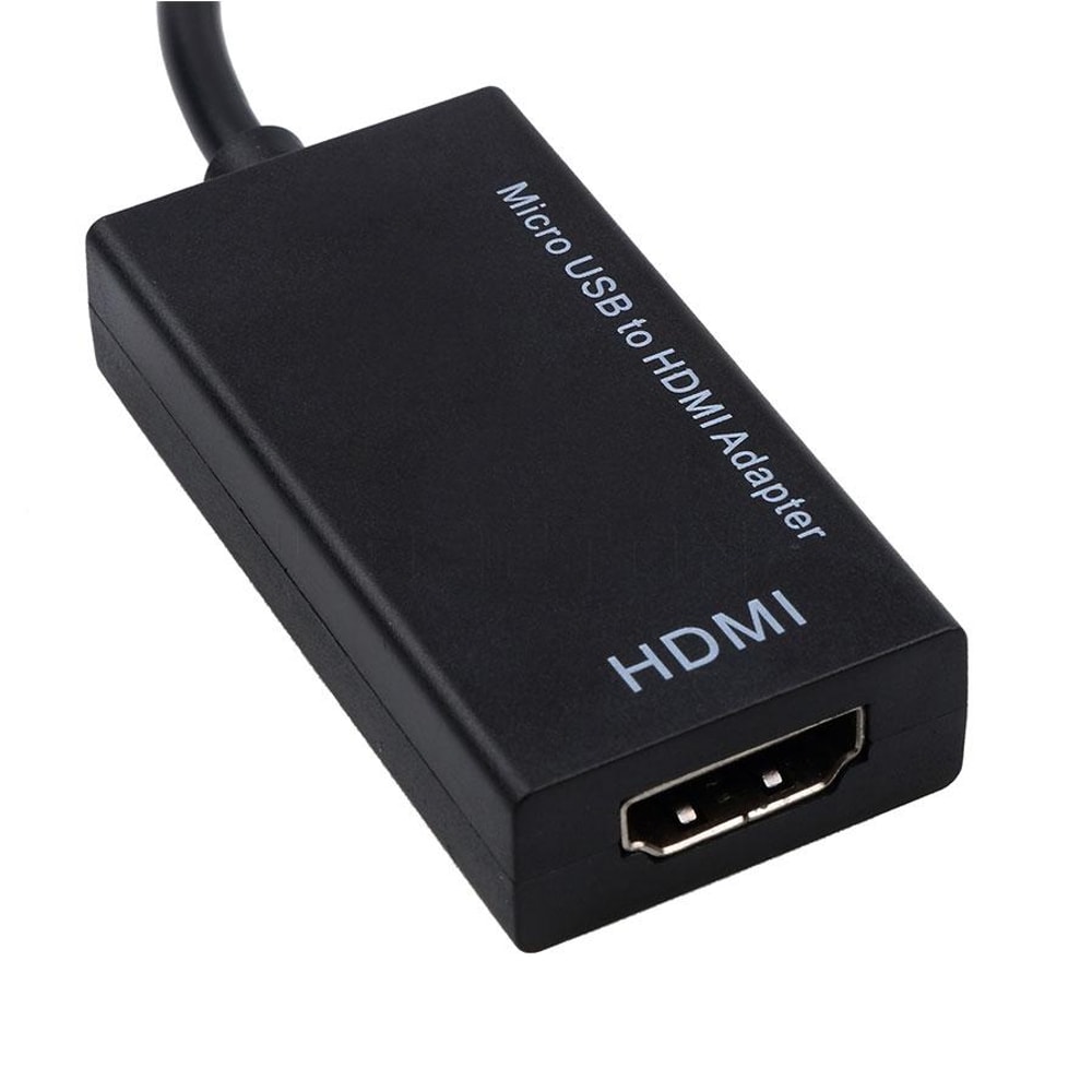 Micro USB to HDMI Adapter Cable 1080P MHL for Samsung & Huawei TV Connection