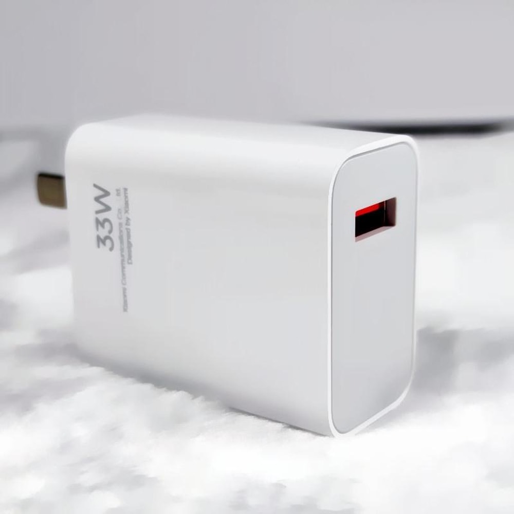 Xiaomi 33W Fast Charger USB-C Fast Charging Adapter Set with Type-C Cable (US Plug)