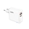65W GaN USB-C PD Fast Charger for MacBook QC4.0 Multi-Port Power Adapter