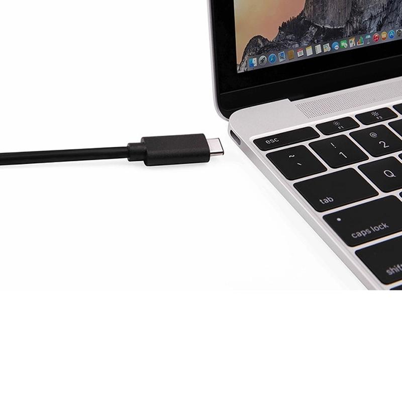 USB-C 4-Port USB 3.0 Hub Adapter Type-C Expansion for Laptop MacBook