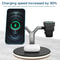 3-in-1 25W Magnetic Wireless Charging Station for iPhone Apple Watch AirPods Fast Charging Dock