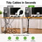 Reusable Hook and Loop Cable Ties Roll Velcro Cable Management Straps Wire Organizer Tape 0.5in x 16.4ft