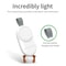 For Apple Watch Magnetic Wireless Charger USB Portable Fast Charging Dock White