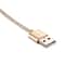Knit Texture USB to USB-C Fast Charging Data Sync Cable 1m Durable Woven Type-C Cable