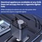 120W Retractable USB Car Fast Charger Dual Port PD Type-C & 8 Pin Cigarette Lighter Adapter