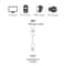 USB C to Mini USB Adapter 3.0 Fast Data Sync Converter Compact Travel Cable