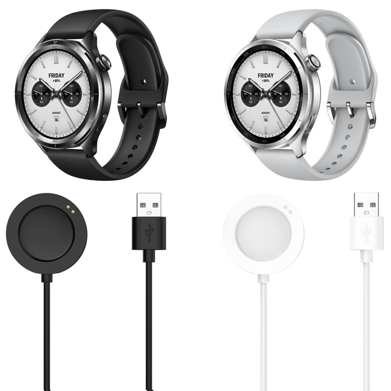 Xiaomi Watch 5 Magnetic Charging Cable USB-A Fast Charger 1m Replacement Smartwatch Charger