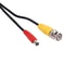 20m CCTV Cable RG59 Coaxial CCTV Video Power Cable Security Camera Cable with BNC Power Connectors