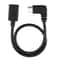USB-C Elbow Adapter Cable Type-C Female to Male Right Angle 30cm Charging & Data Extension