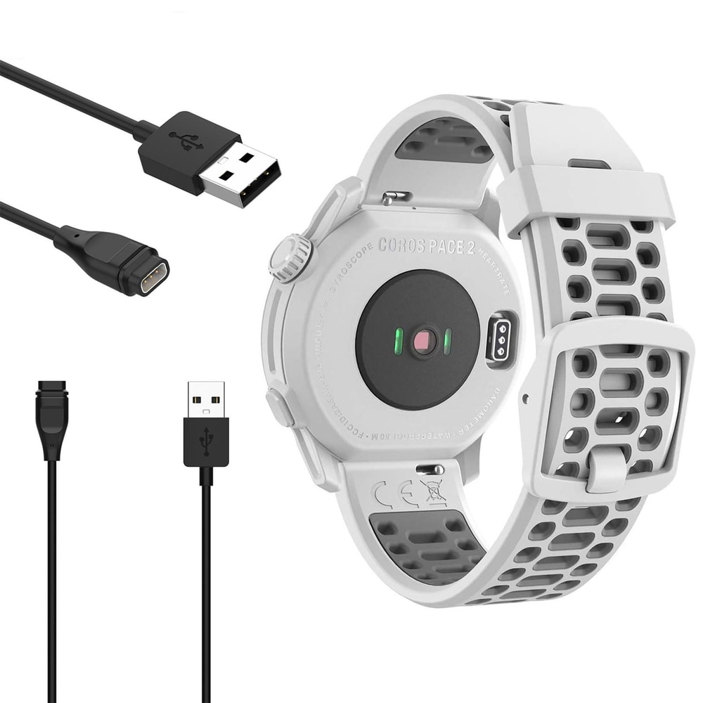 Pace 3 Charging Cable 1m Black Replacement Watch Charger Cable