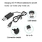 Drone Battery Charging Cable 3.7V Lithium USB Air-to-Air Charger for RC Models