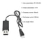 Drone Battery Charging Cable 3.7V Lithium USB Air-to-Air Charger for RC Models