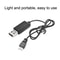 Drone Battery Charging Cable 3.7V Lithium USB Air-to-Air Charger for RC Models