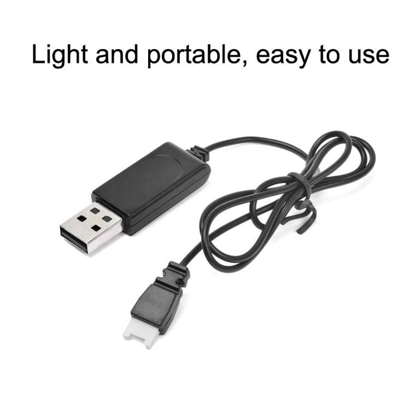 Drone Battery Charging Cable 3.7V Lithium USB Air-to-Air Charger for RC Models