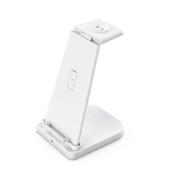 qgeem 3 in 1 portable detachable wireless charger dock for phone watch earbuds