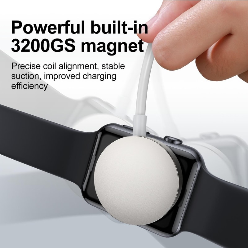 S-IW004 Magnetic USB-C to Lightning Charging Cable 1.2m